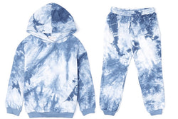 Childrens Blue Tie Dye Lounge Set